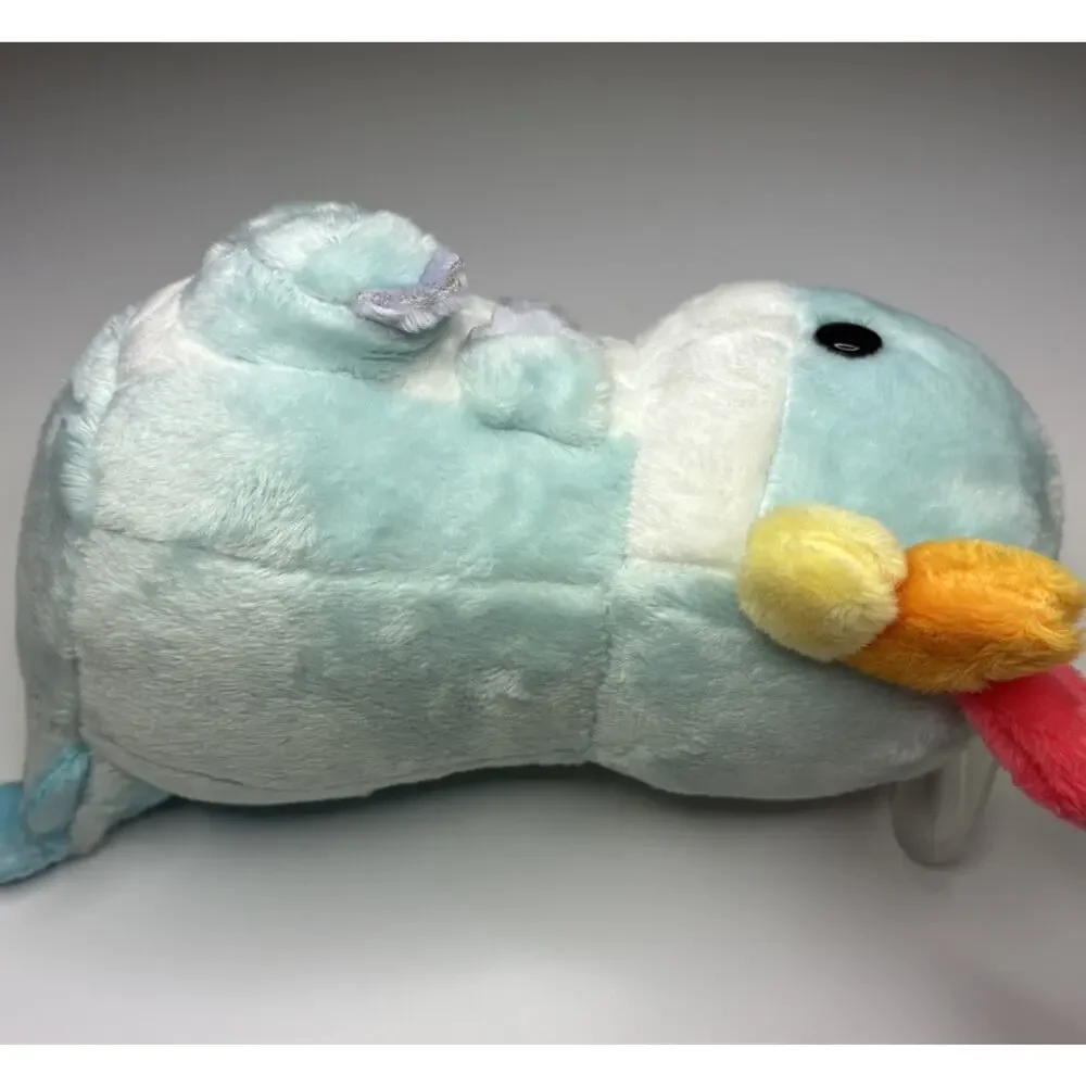 Bellzi Lotti Axolotl Plush Blue 6” Rainbow Pride Boxlunch Exclusive With Tags